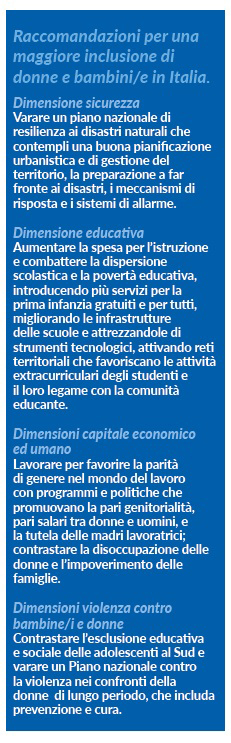 MMAGINE Raccomandazioni per una migliore inclusione