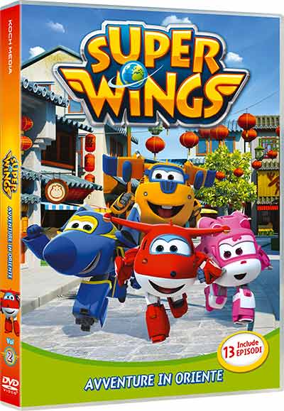 Super Wings "In missione in Oriente" immagine copertina dvd Super Wings "In missione in Oriente" immagine copertina dvd