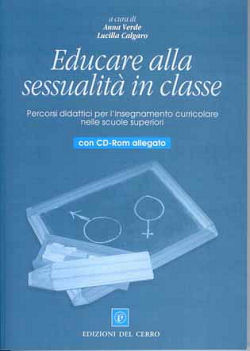 Copertina del libro "Educare alla sessualità in classe"
