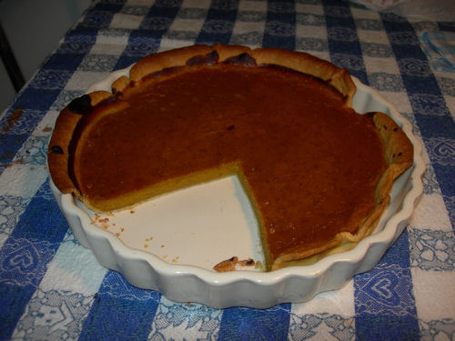 Pumpkin pie