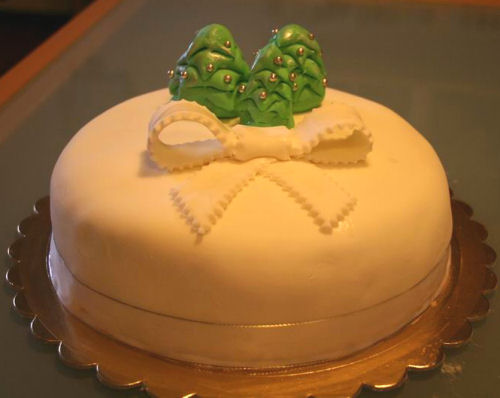 Torta natalizia di Lillafiore